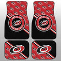 Carolina Hurricanes Car Floor Mats Custom Car Accessories For Fans - Gearcarcover - 1