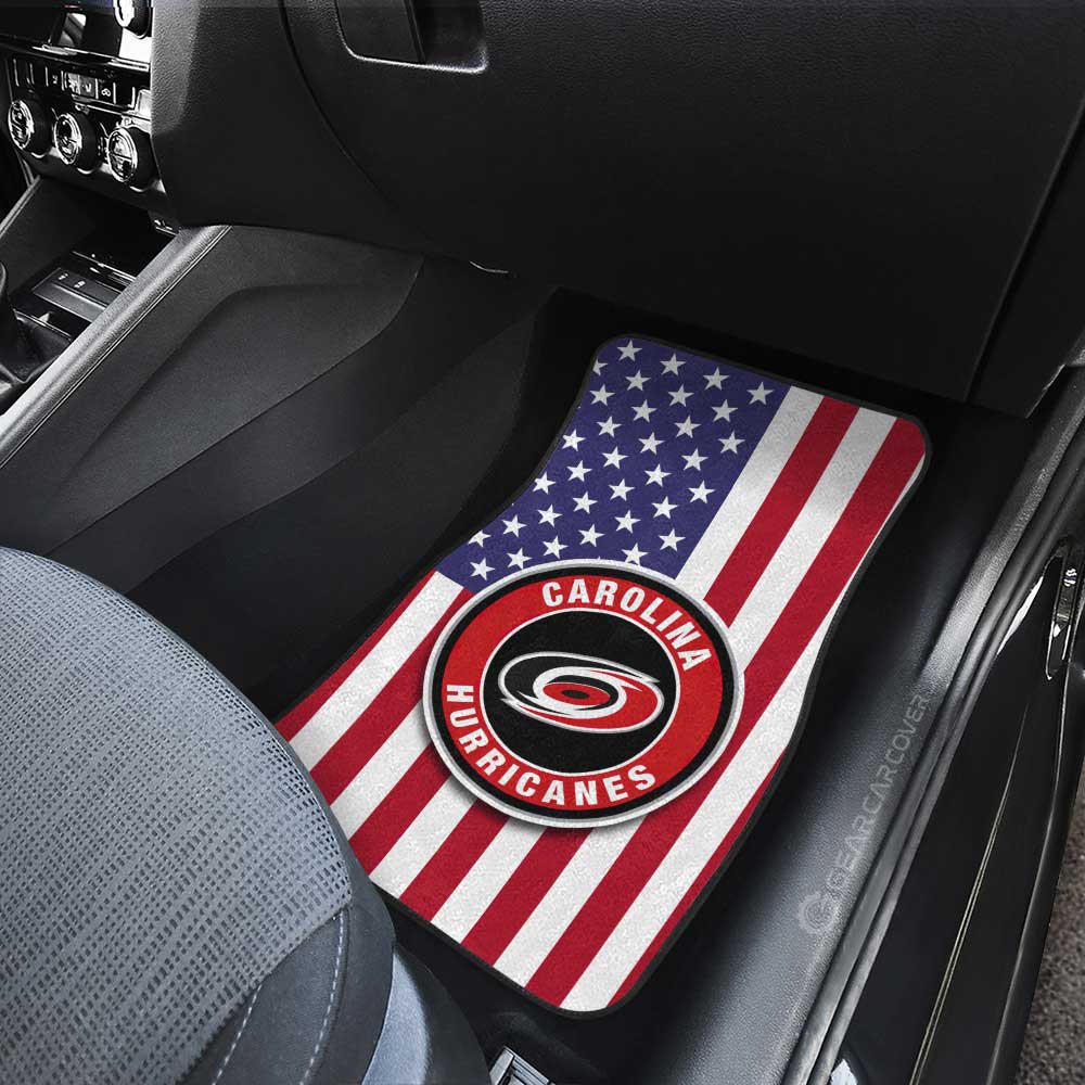 Carolina Hurricanes Car Floor Mats Custom Car Decor Accessories - Gearcarcover - 3