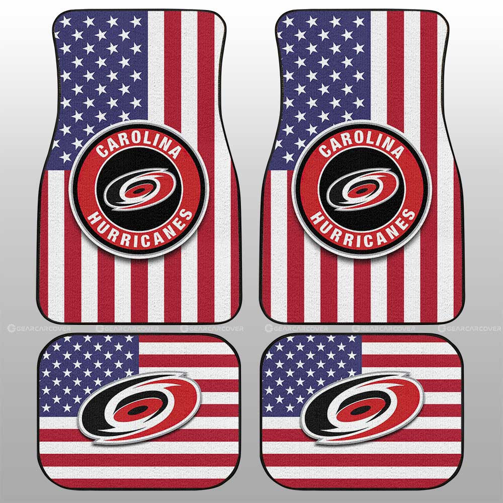 Carolina Hurricanes Car Floor Mats Custom Car Decor Accessories - Gearcarcover - 1