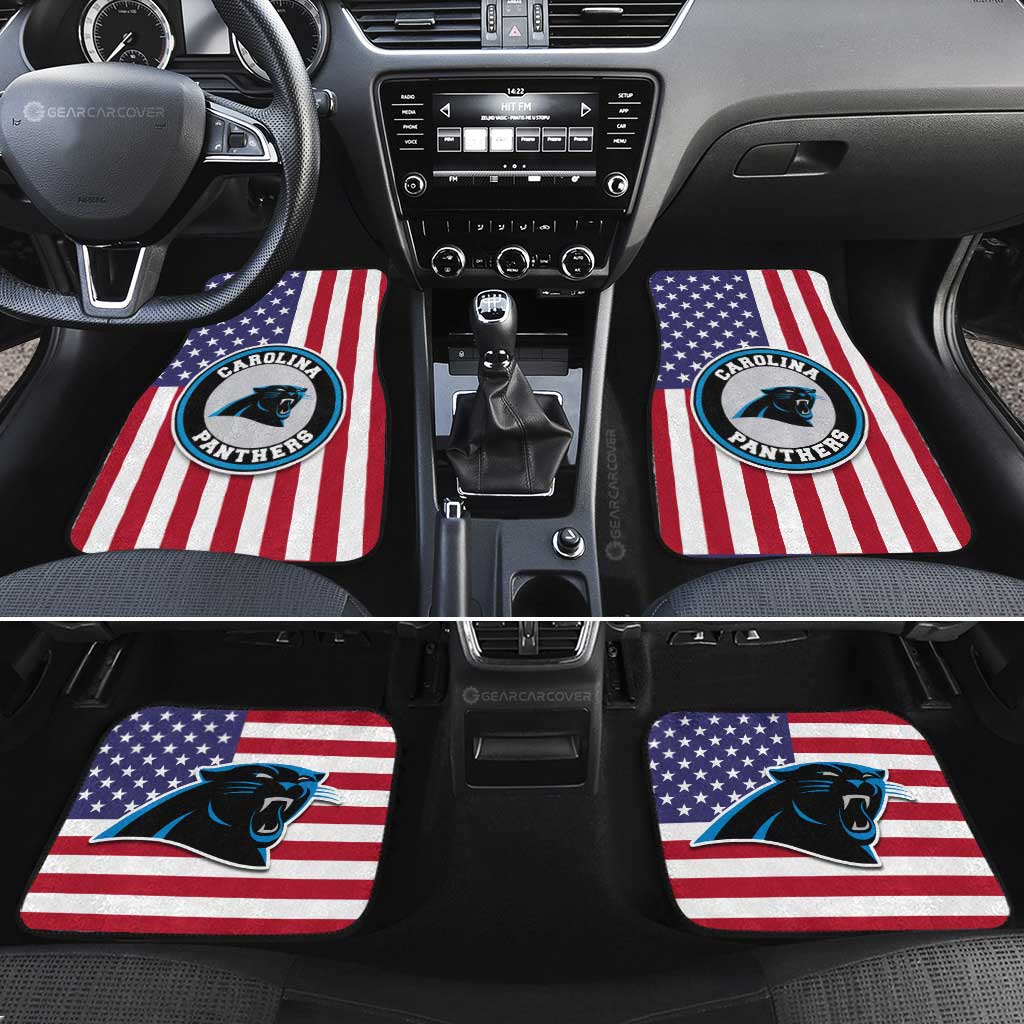 Carolina Panthers Car Floor Mats Custom Car Decor Accessories - Gearcarcover - 2