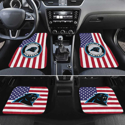 Carolina Panthers Car Floor Mats Custom Car Decor Accessories - Gearcarcover - 2