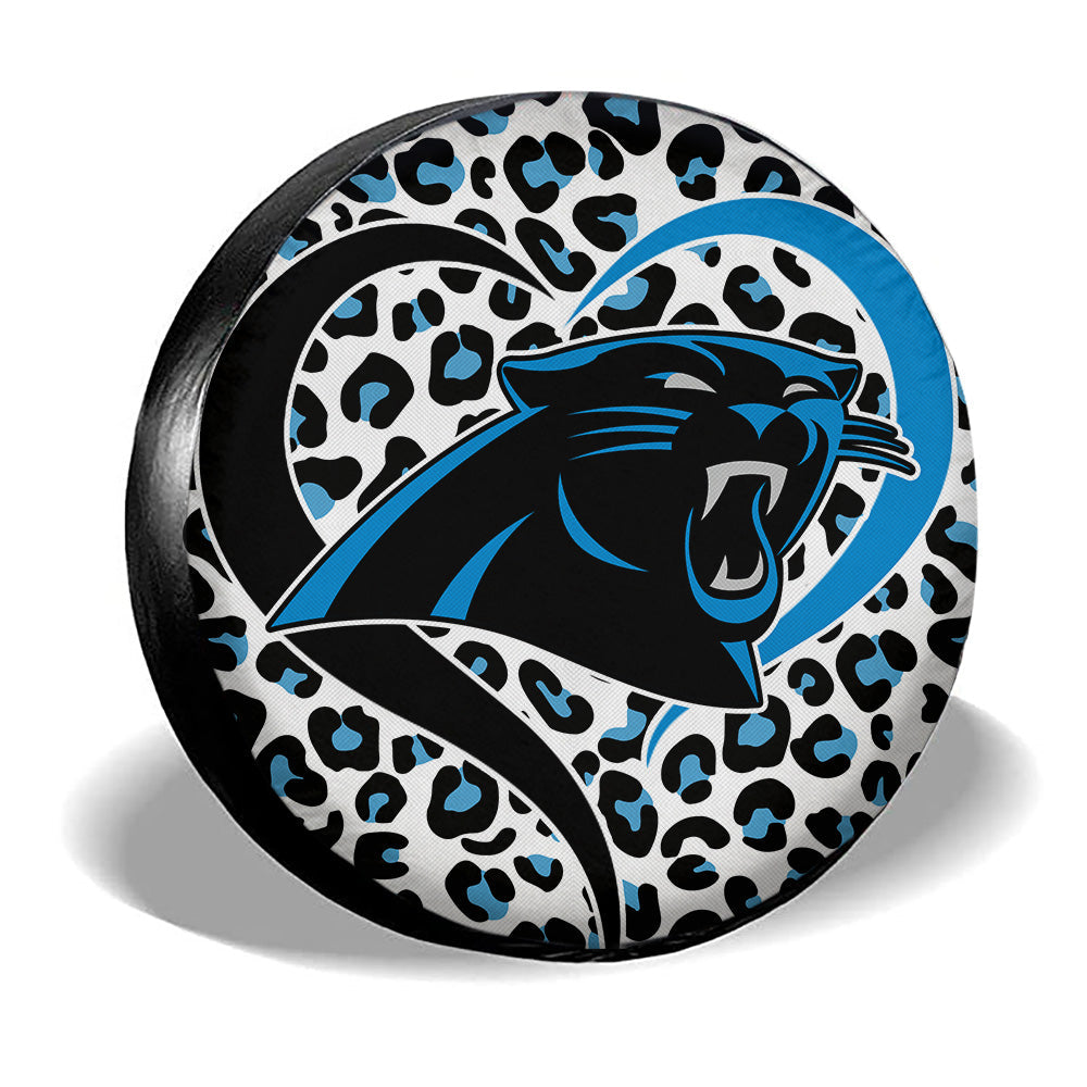 Carolina Panthers Spare Tire Cover Custom For Fans - Gearcarcover - 3