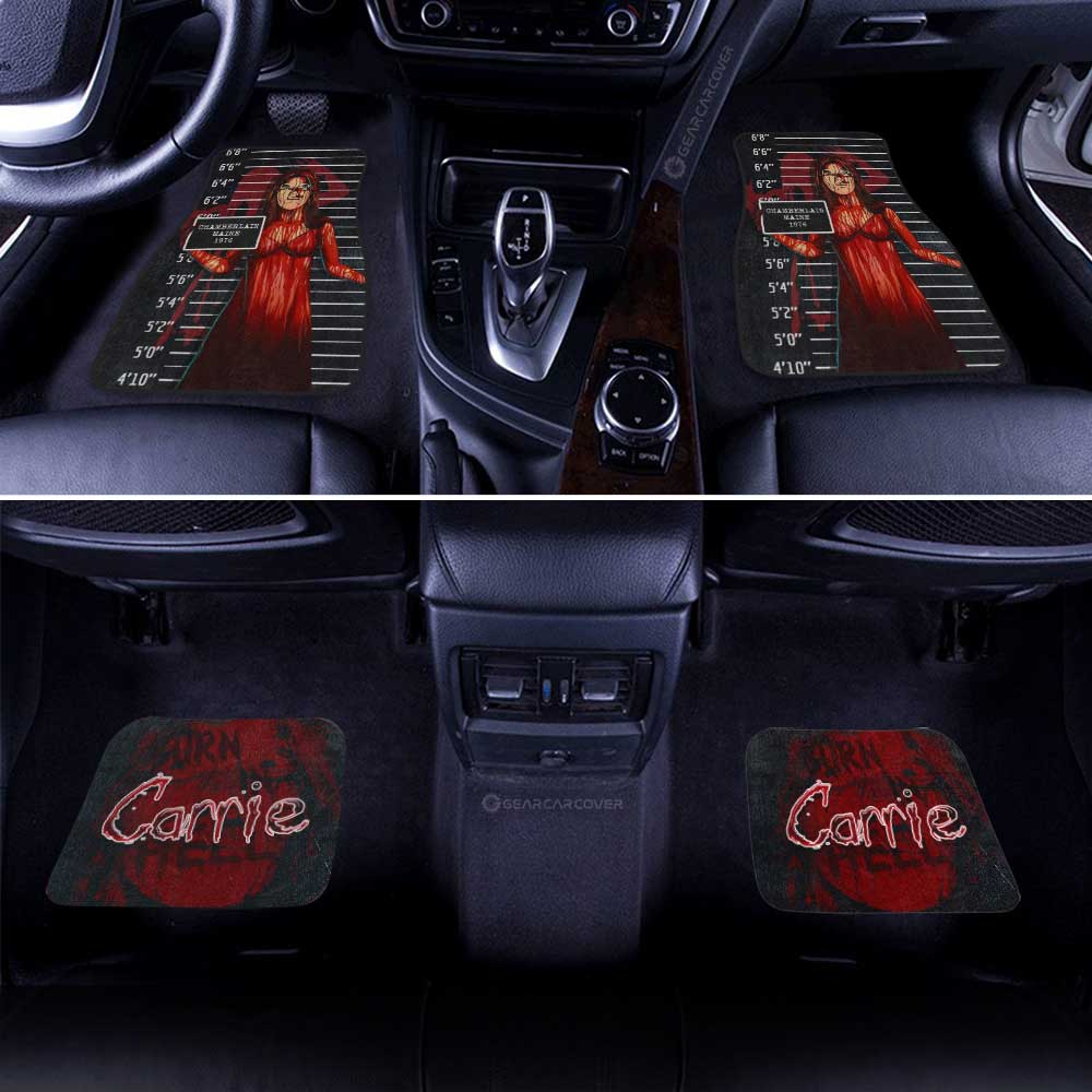 Carrie White in Carrie Car Floor Mats Custom Horro Characters Car Accessories - Gearcarcover - 2