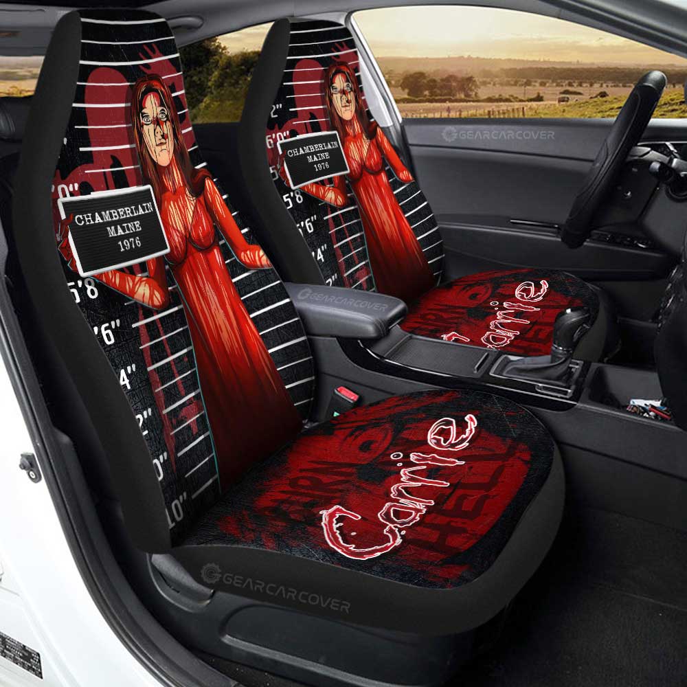 Carrie White in Carrie Car Seat Covers Custom Horror Characters Car Accessories - Gearcarcover - 3