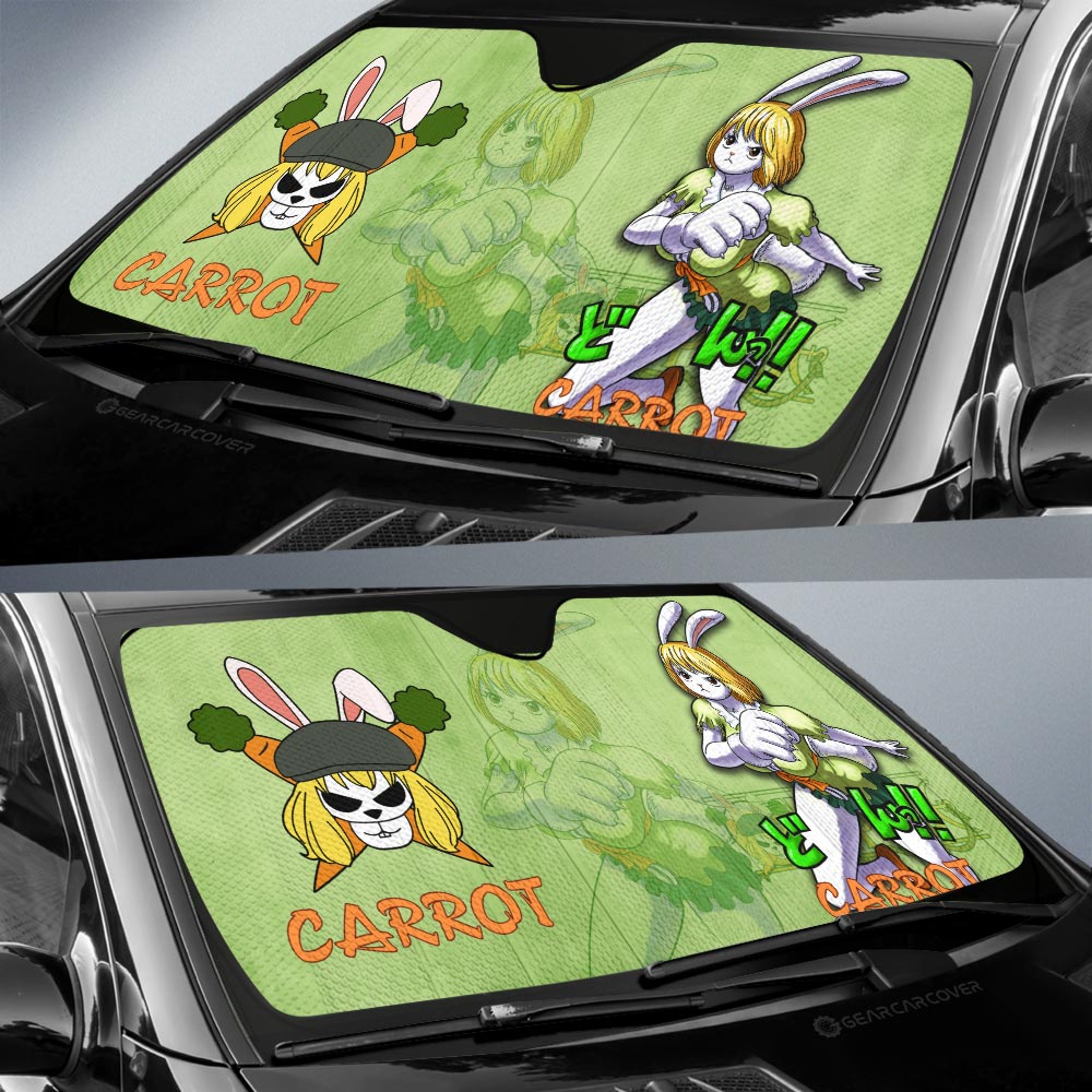 Carrot Car Sunshade Custom One Piece Anime Car Accessories - Gearcarcover - 2