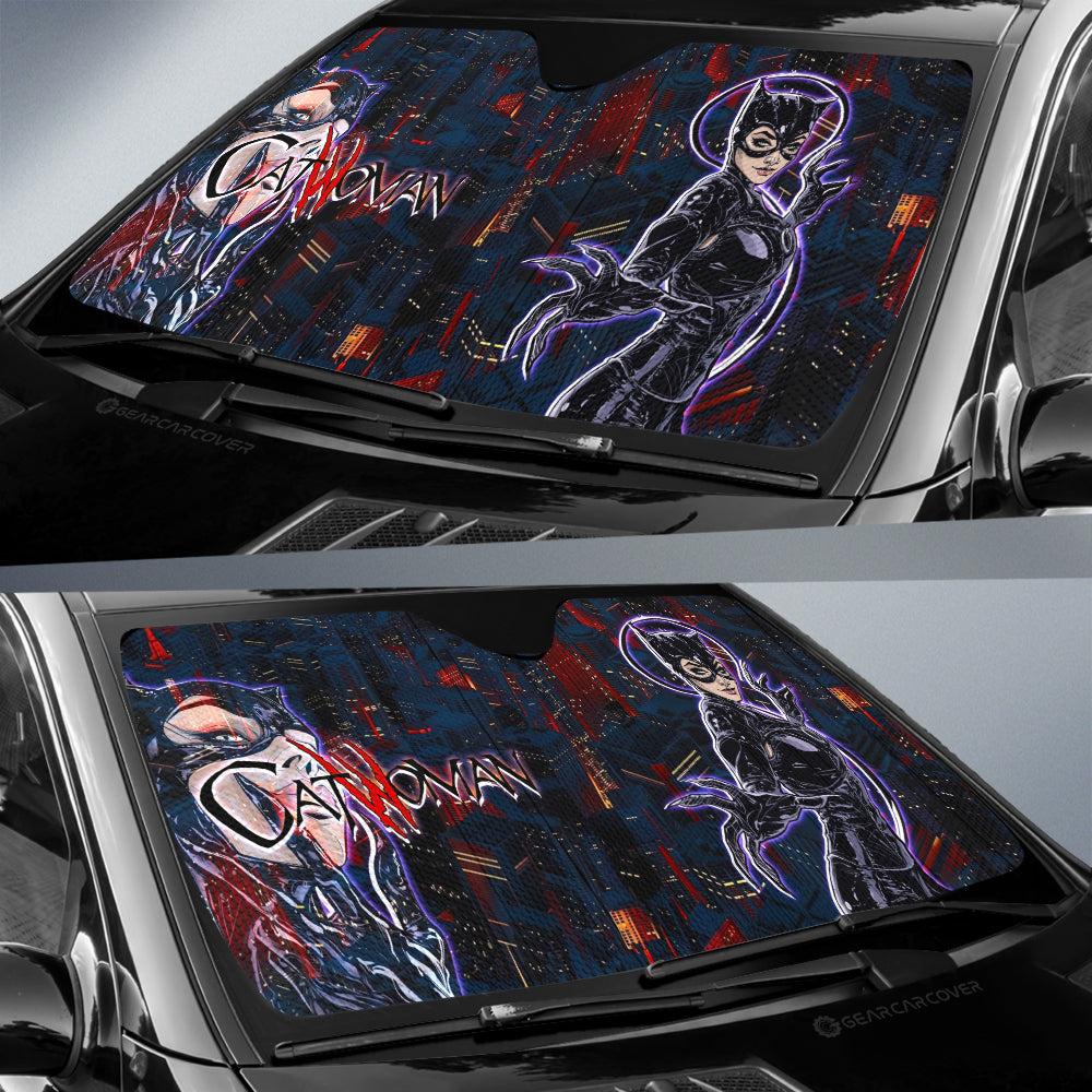 Catwomen Car Sunshade Custom Movies Car Accessories - Gearcarcover - 2