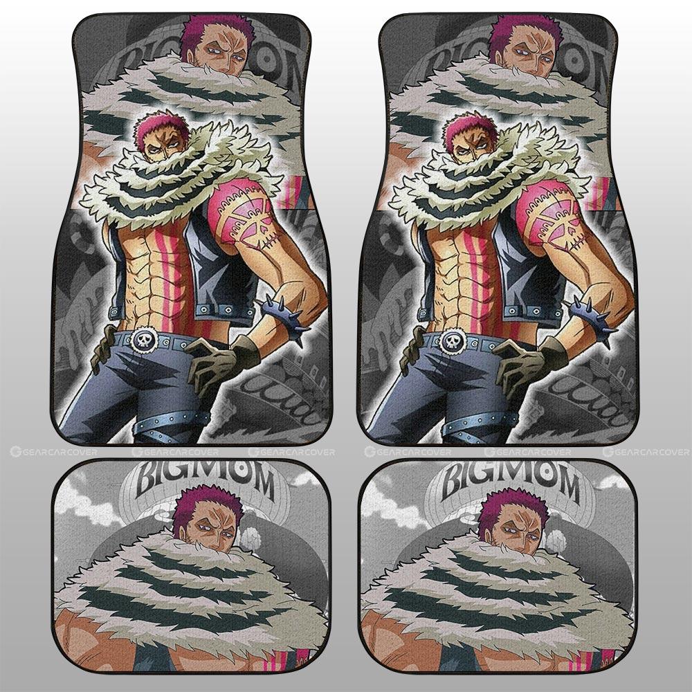 Charlotte Katakuri Car Floor Mats Custom Anime One Piece Car Interior Accessories - Gearcarcover - 2