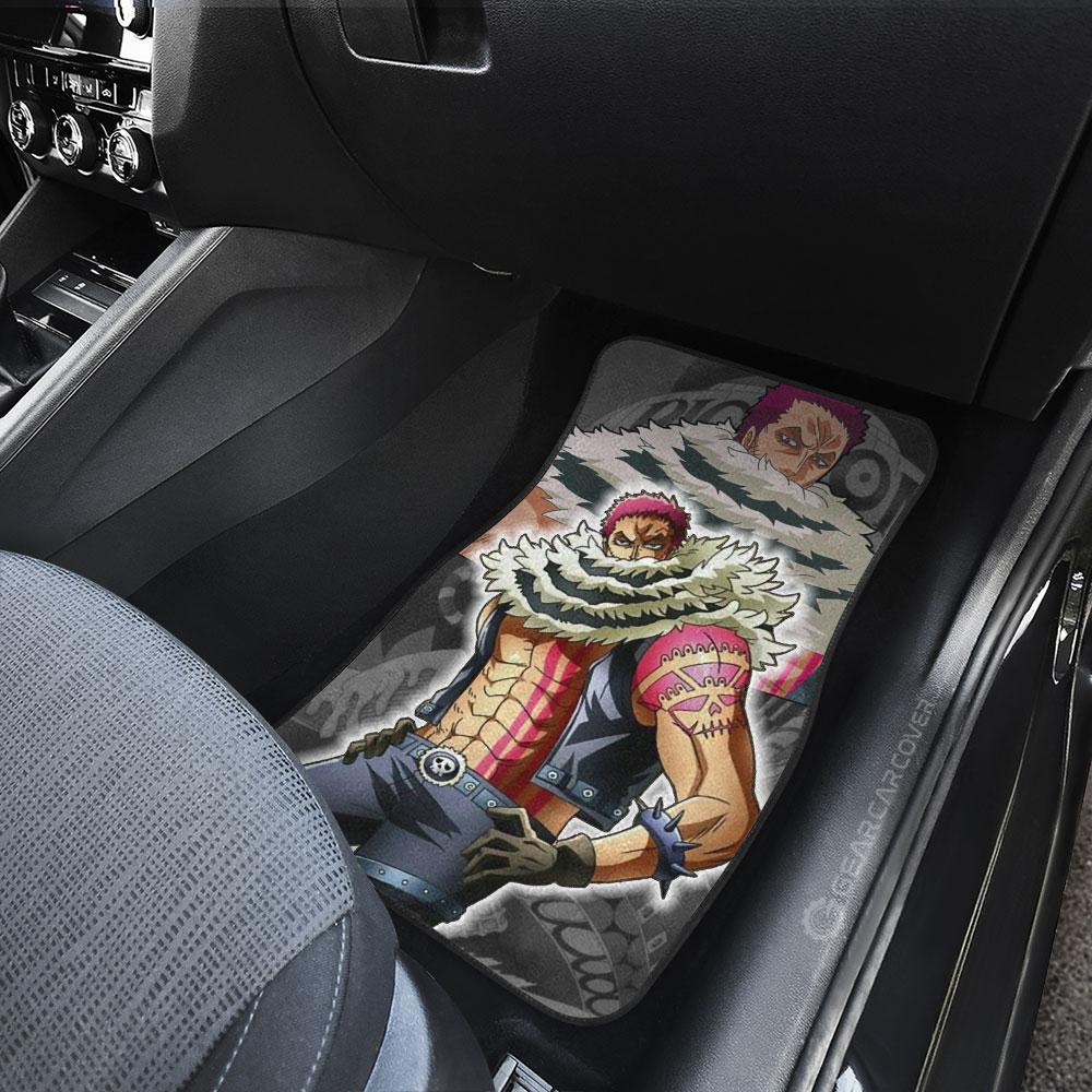 Charlotte Katakuri Car Floor Mats Custom Anime One Piece Car Interior Accessories - Gearcarcover - 4