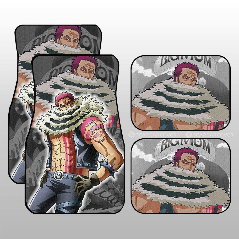 Charlotte Katakuri Car Floor Mats Custom Anime One Piece Car Interior Accessories - Gearcarcover - 1