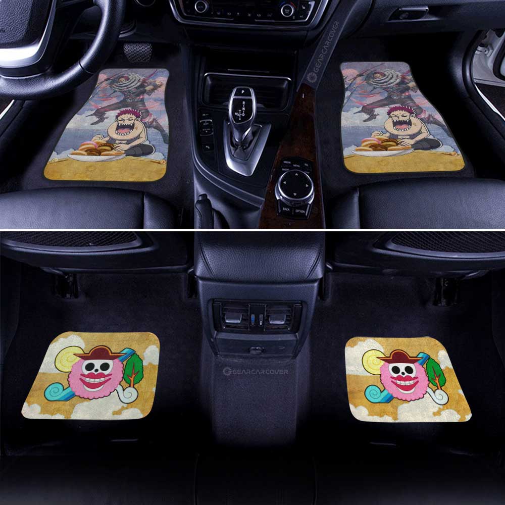Charlotte Katakuri Car Floor Mats Custom One Piece Map Car Accessories For Anime Fans - Gearcarcover - 3