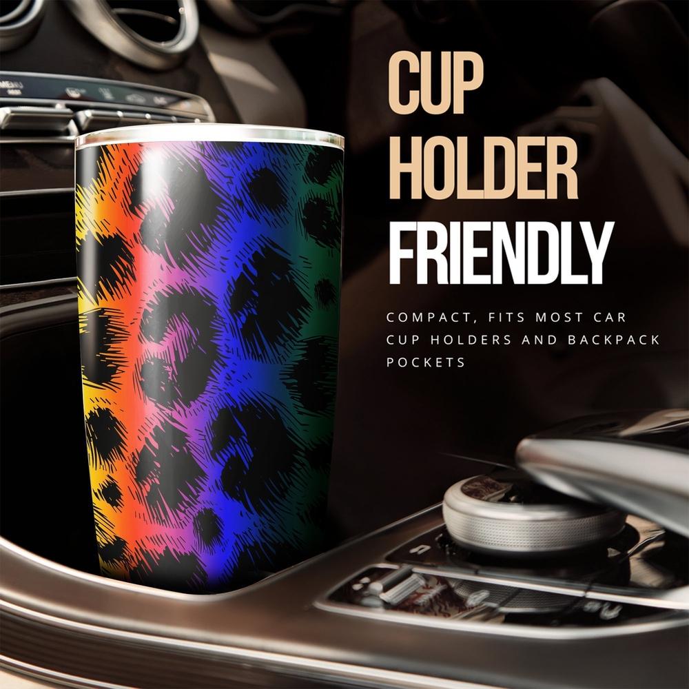 Cheetah Print Tumbler Cup - Gearcarcover - 3