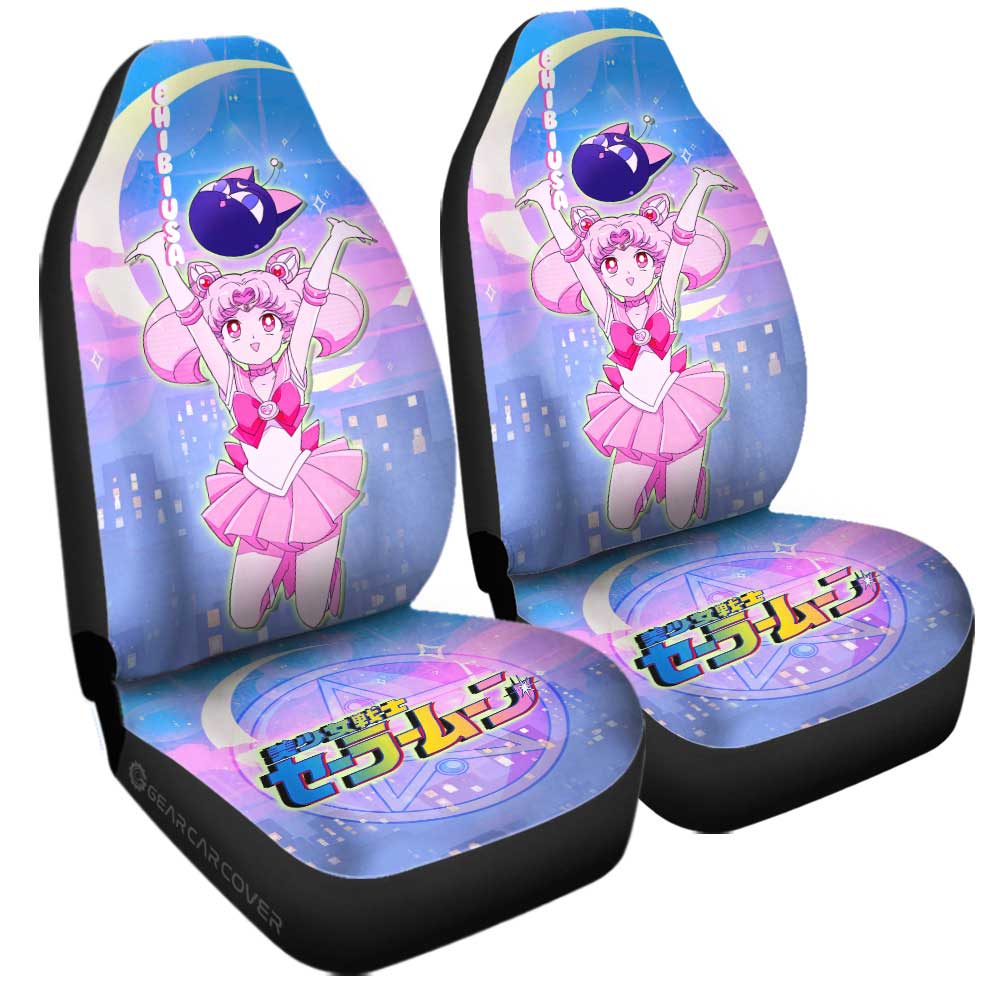 Chibiusa Car Seat Covers Custom Sailor Moon Anime Car Accessories - Gearcarcover - 2