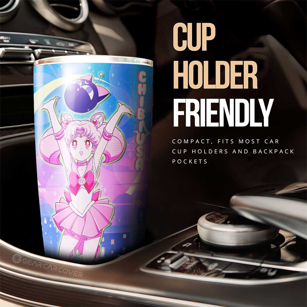 Chibiusa Tumbler Cup Custom Sailor Moon Anime Car Interior Accessories - Gearcarcover - 2