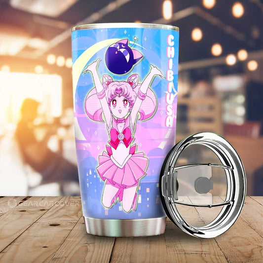 Chibiusa Tumbler Cup Custom Sailor Moon Anime Car Interior Accessories - Gearcarcover - 1