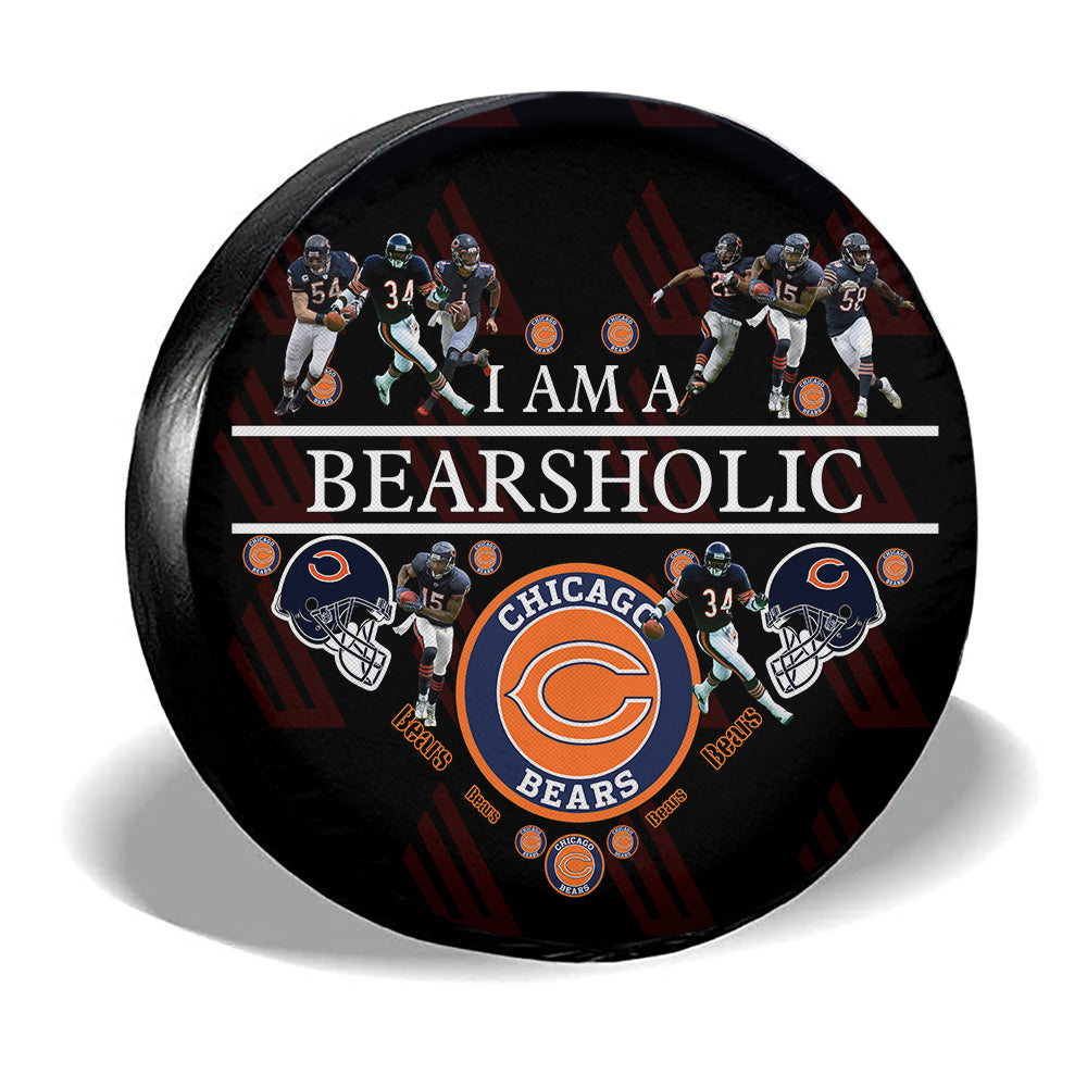 Chicago Bears Spare Tire Covers Custom For Holic Fans - Gearcarcover - 3