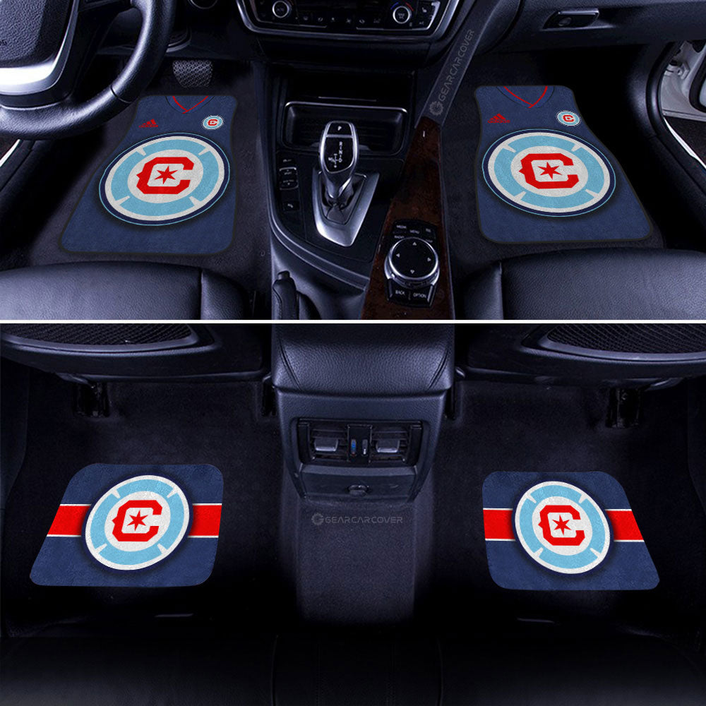Chicago Fire FC Car Floor Mats Custom Car Accessories For Fans - Gearcarcover - 2