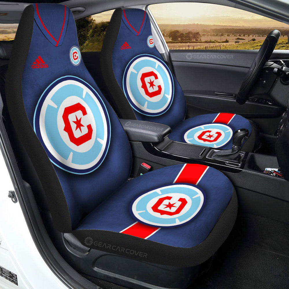 Chicago Fire FC Car Seat Covers Custom Car Accessories For Fans - Gearcarcover - 3