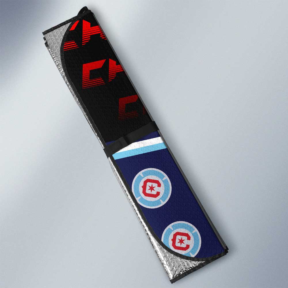 Chicago Fire FC Car Sunshade Custom Car Interior Accessories - Gearcarcover - 3