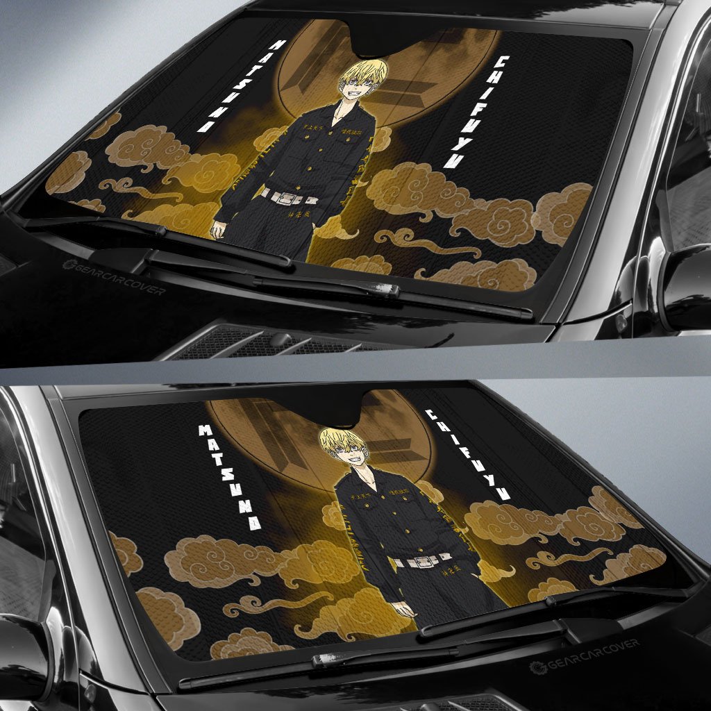 Chifuyu Matsuno Car Sunshade Custom Tokyo Revengers Anime Car Accessories - Gearcarcover - 2