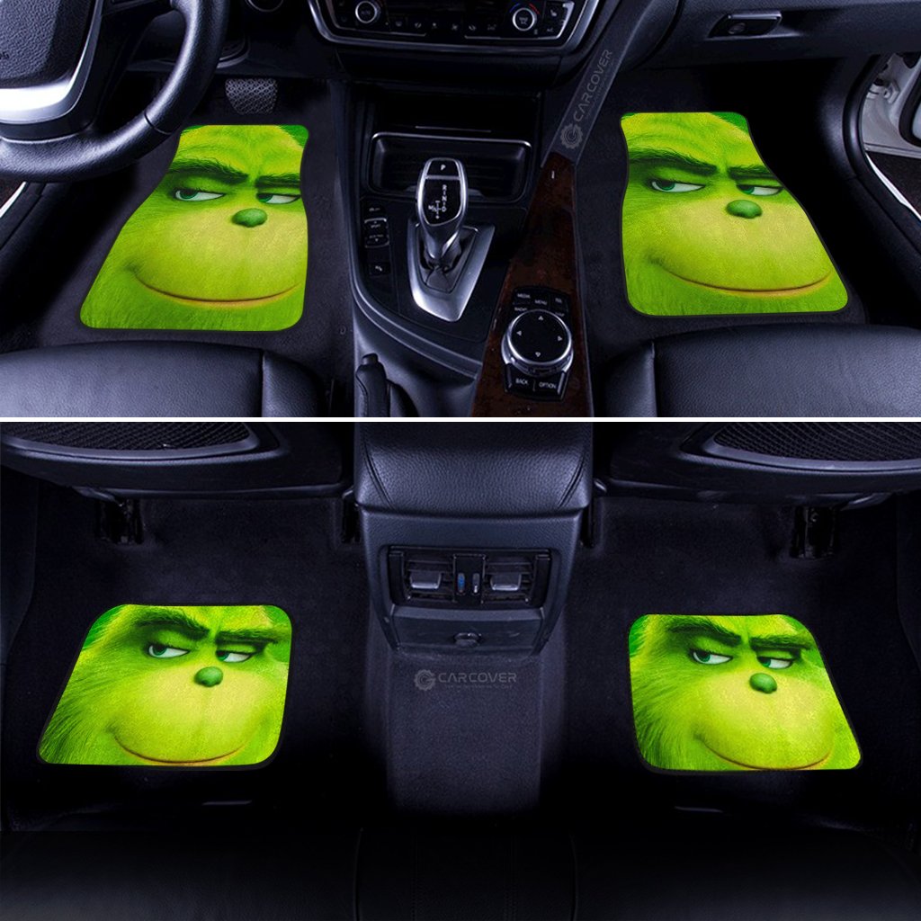 Christmas Grinch Car Floor Mats Custom Car Interior Accessories - Gearcarcover - 3