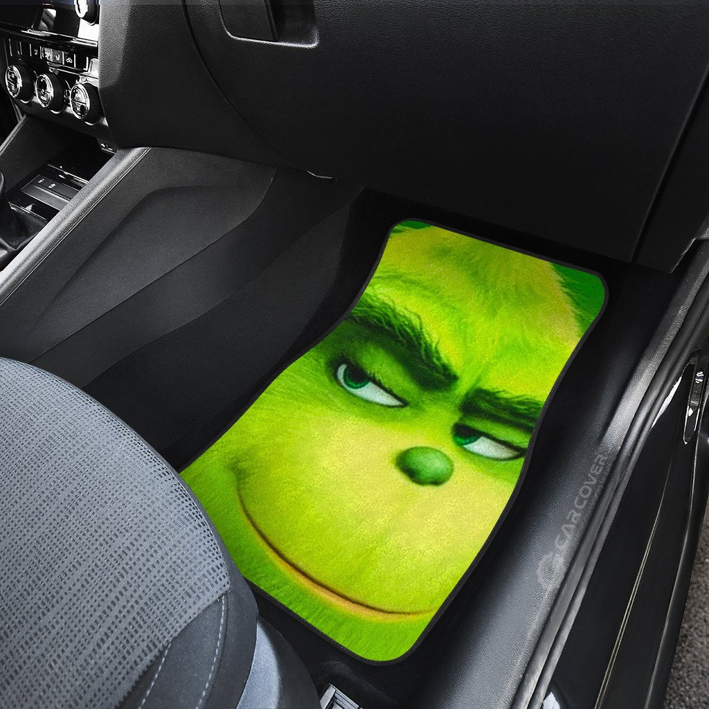Christmas Grinch Car Floor Mats Custom Car Interior Accessories - Gearcarcover - 4