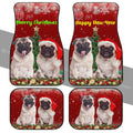 Christmas Pugs Car Floor Mats Custom Car Interior Accessories - Gearcarcover - 2
