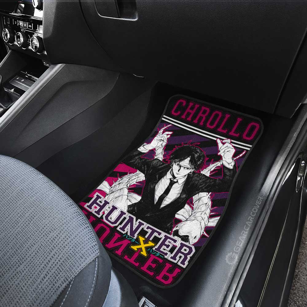 Chrollo Lucilfer Car Floor Mats Custom Hunter x Hunter Anime Car Accessories - Gearcarcover - 4