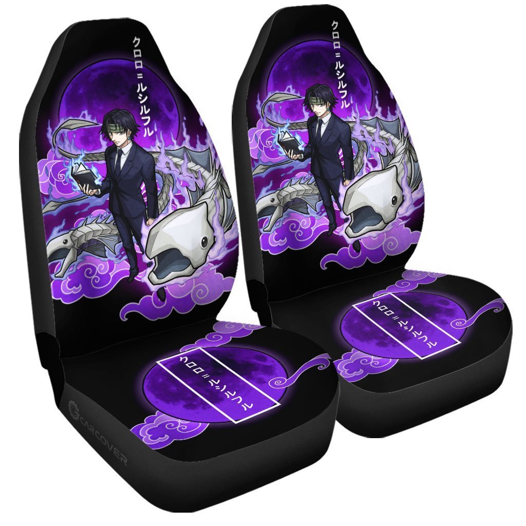Chrollo Lucilfer Car Seat Covers Custom Anime Hunter x Hunter Car Accessories - Gearcarcover - 3