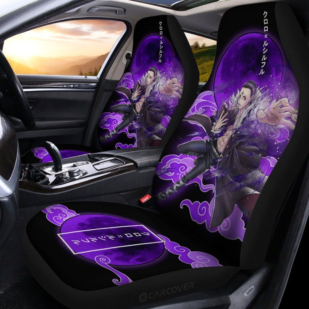 Chrollo Lucilfer Car Seat Covers Custom Anime Hunter x Hunter Car Interior Accessories - Gearcarcover - 2