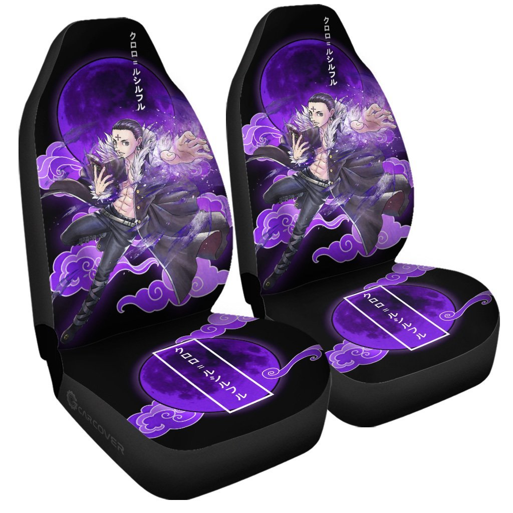 Chrollo Lucilfer Car Seat Covers Custom Anime Hunter x Hunter Car Interior Accessories - Gearcarcover - 3