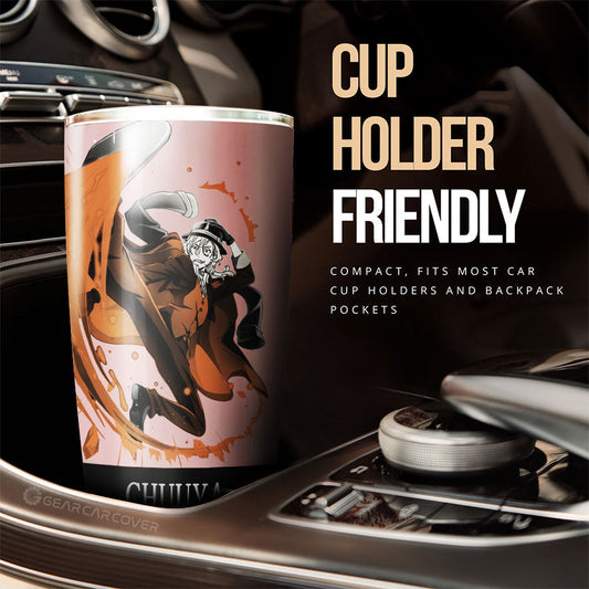 Chuuya Nakahara Tumbler Cup Custom Bungou Stray Dogs Anime Car Interior Accessories - Gearcarcover - 2