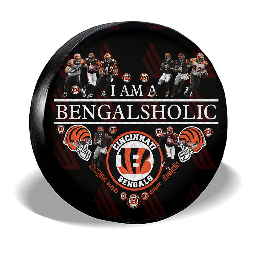 Cincinnati Bengals Spare Tire Covers Custom For Holic Fans - Gearcarcover - 3