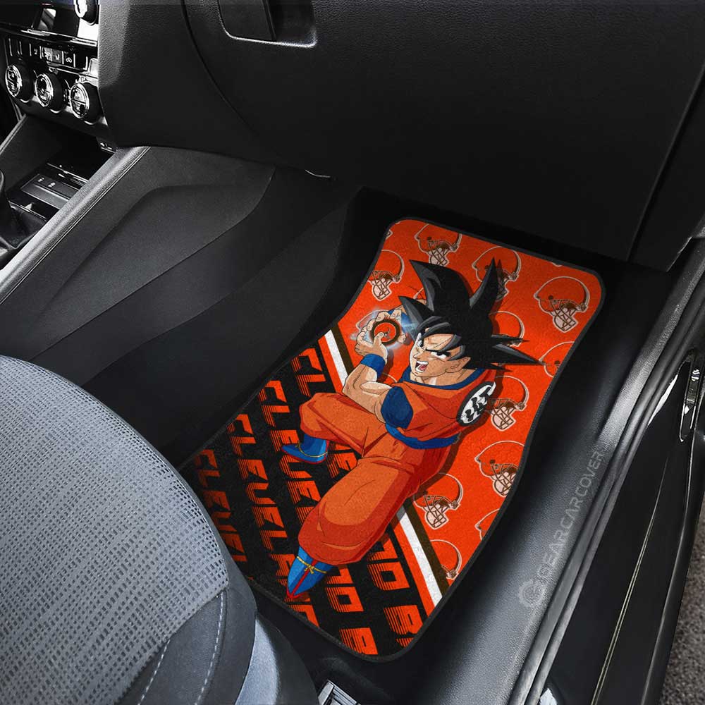 Cleveland Browns Car Floor Mats Custom Car Accessories For Fans - Gearcarcover - 3