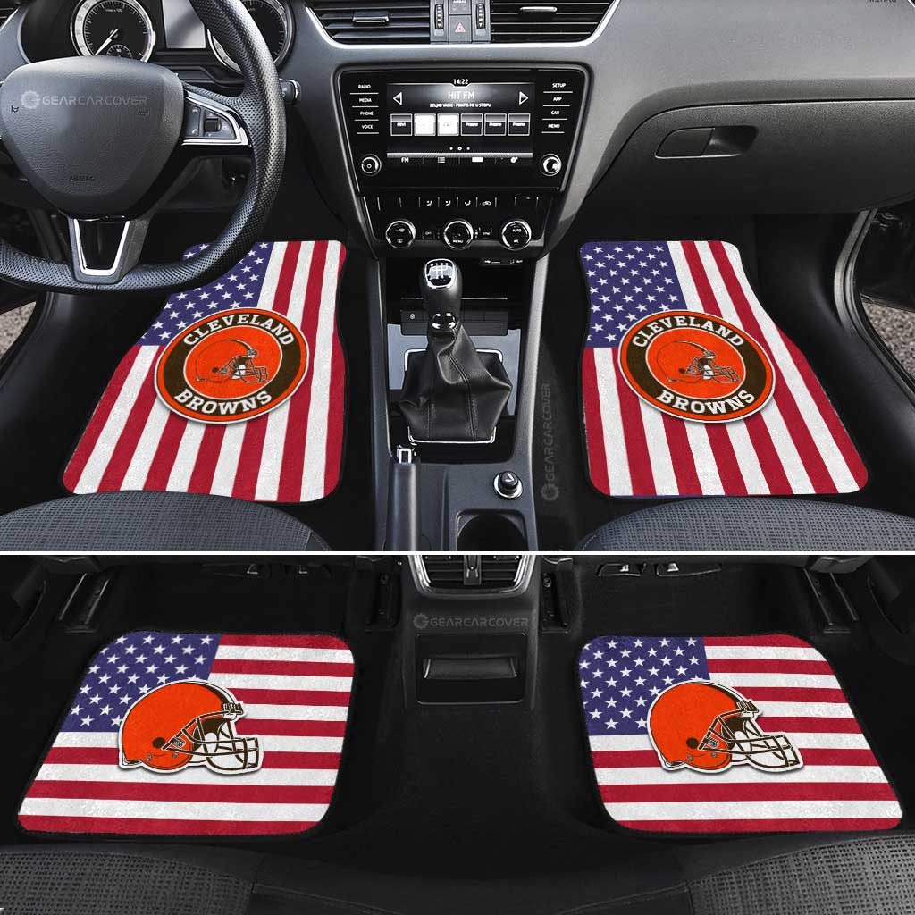Cleveland Browns Car Floor Mats Custom Car Decor Accessories - Gearcarcover - 2