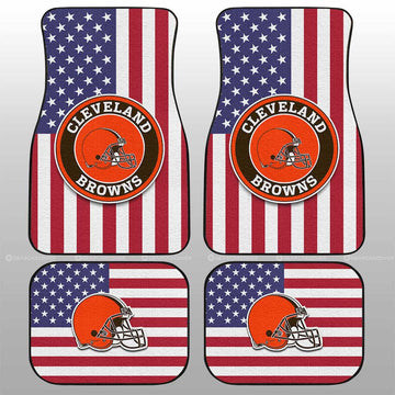 Cleveland Browns Car Floor Mats Custom Car Decor Accessories - Gearcarcover - 1
