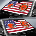 Cleveland Browns Car Sunshade Custom Car Decor Accessories - Gearcarcover - 2