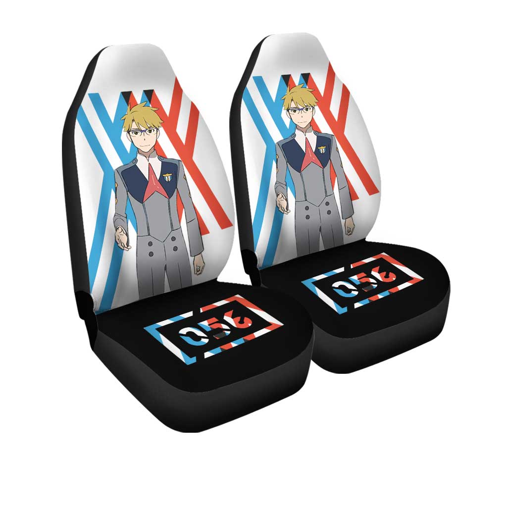 Code 056 Gorou Car Seat Covers Custom Darling In The Franxx Anime Car Accessories - Gearcarcover - 3