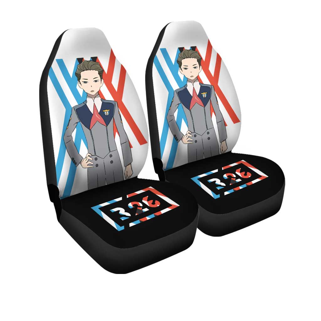 Code 326 Mitsuru Car Seat Covers Custom Darling In The Franxx Anime Car Accessories - Gearcarcover - 3