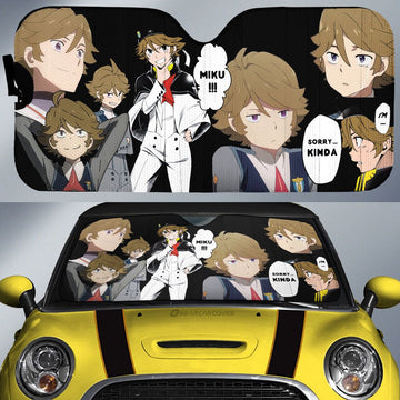 Code:666 Zorome Car Sunshade Custom DARLING In The FRANXX Anime Car Accessories - Gearcarcover - 1