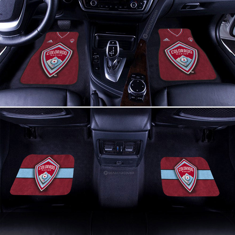 Colorado Rapids Car Floor Mats Custom Car Accessories For Fans - Gearcarcover - 2
