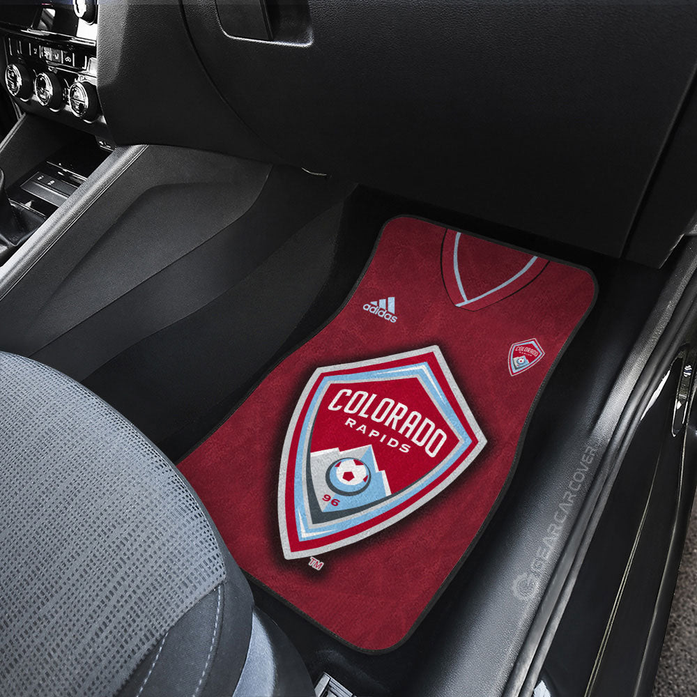 Colorado Rapids Car Floor Mats Custom Car Accessories For Fans - Gearcarcover - 3