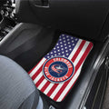 Columbus Blue Jackets Car Floor Mats Custom Car Decor Accessories - Gearcarcover - 3