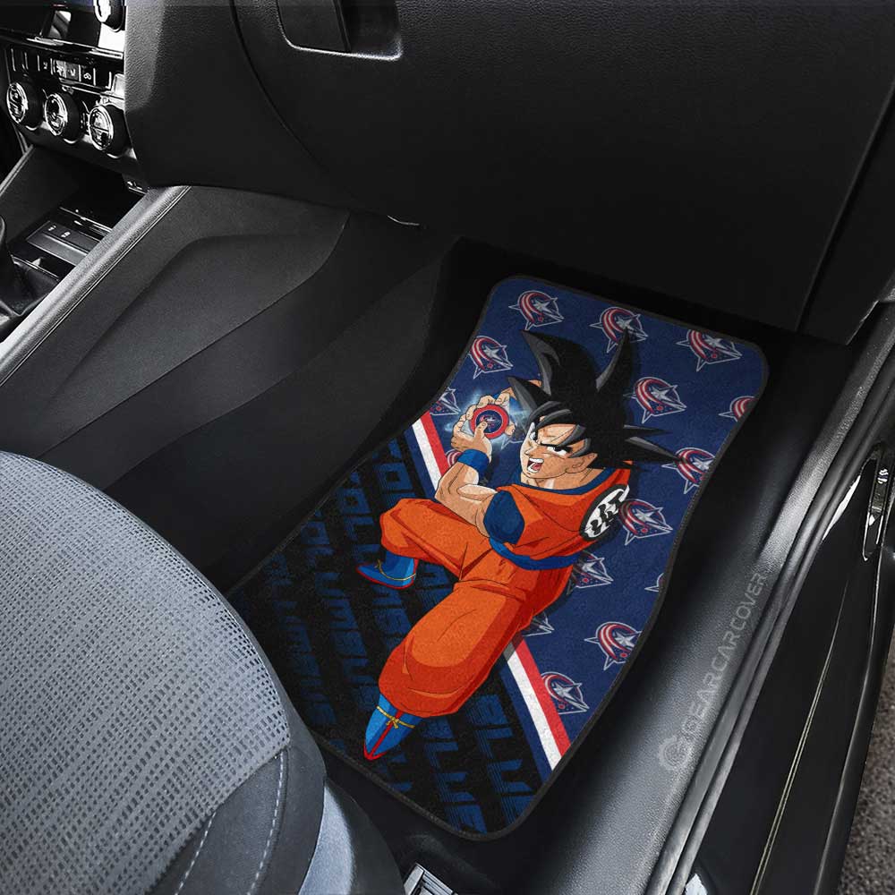 Columbus Blue Jackets Car Floor Mats Custom Car Decorations For Fans - Gearcarcover - 3