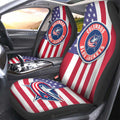 Columbus Blue Jackets Car Seat Covers Custom Car Decor Accessories - Gearcarcover - 2