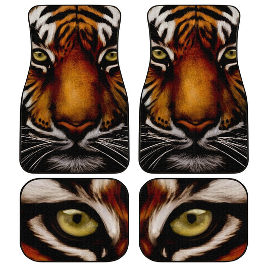 Coolest Tiger Car Floor Mats Custom Car Accessories - Gearcarcover - 1