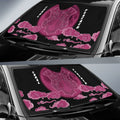 Coral Peacock Car Sunshade Custom Black Clover Anime Car Accessories - Gearcarcover - 2