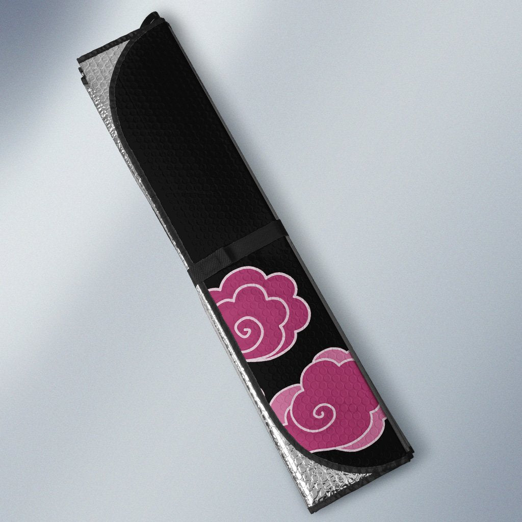 Coral Peacock Car Sunshade Custom Black Clover Anime Car Accessories - Gearcarcover - 3