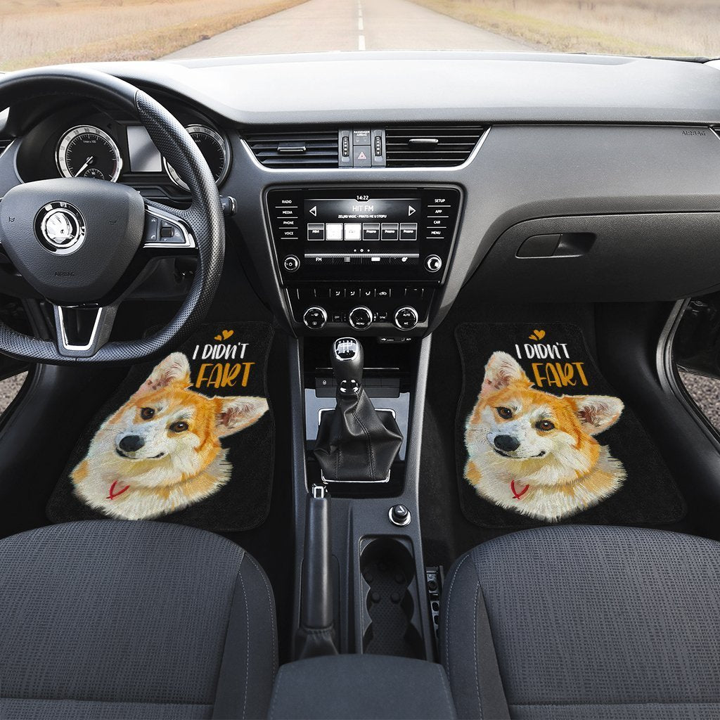 Corgi Car Floor Mats Custom Funny I Didn't Fart Car Accessories For Corgi Lovers - Gearcarcover - 3