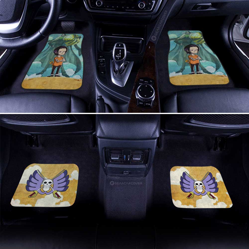 Crocodile Car Floor Mats Custom One Piece Map Car Accessories For Anime Fans - Gearcarcover - 3