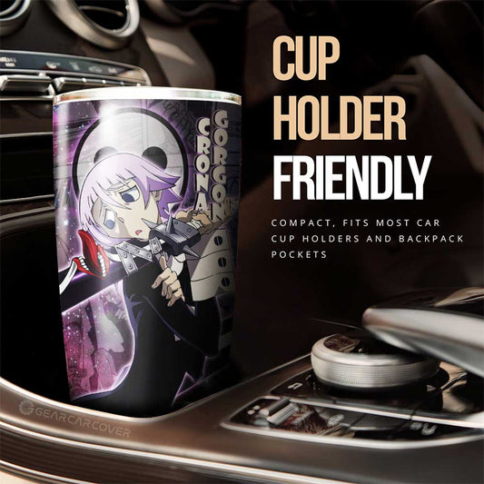 Crona Gorgon Tumbler Cup Custom Soul Eater Anime Manga Galaxy Style - Gearcarcover - 2